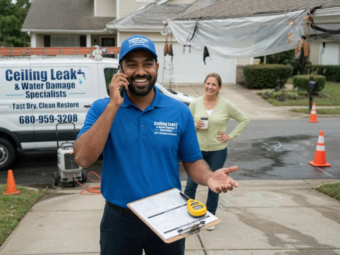 Ceiling Leak Cleanup Roduco, NC FAQs